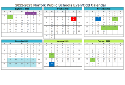 Even Odd Schedule pg1
